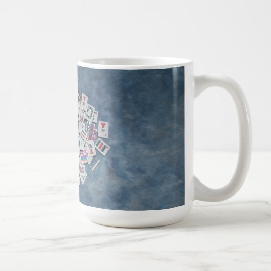 de tuile de tasse d'heure-milliampère de jongg (Droite)