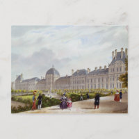 De Tuileries tijdens het herstel