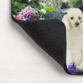 De Tuin Mousepad van de poedel Muismat (Hoek)