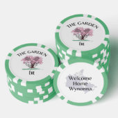 De tuin poker chips (Opstapeling)