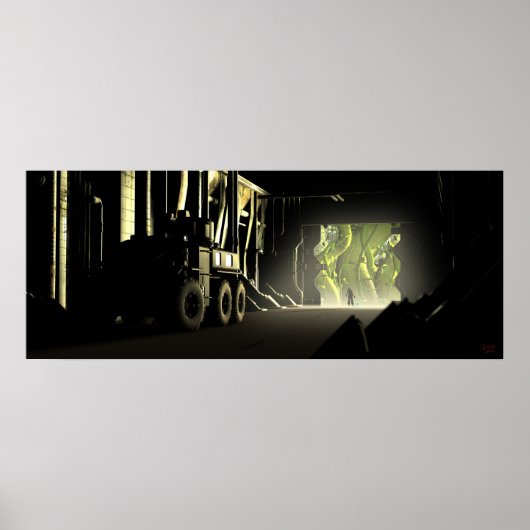 De tuin poster (Voorkant)