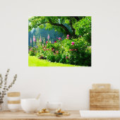 De tuin poster (Keuken)