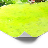 De tuin poster (Hoek)