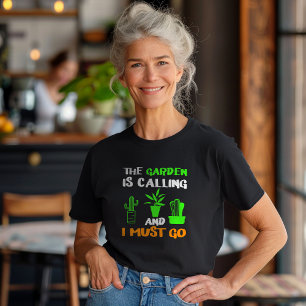 De tuin roept t-shirt