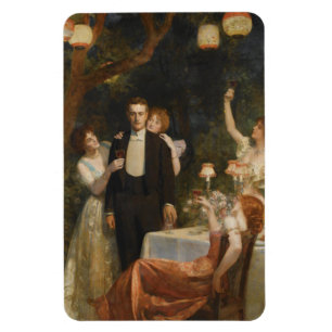 De tuin van Armida (door John Collier) Magneet