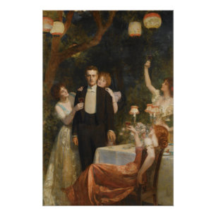 De tuin van Armida (door John Collier) Perfect Poster
