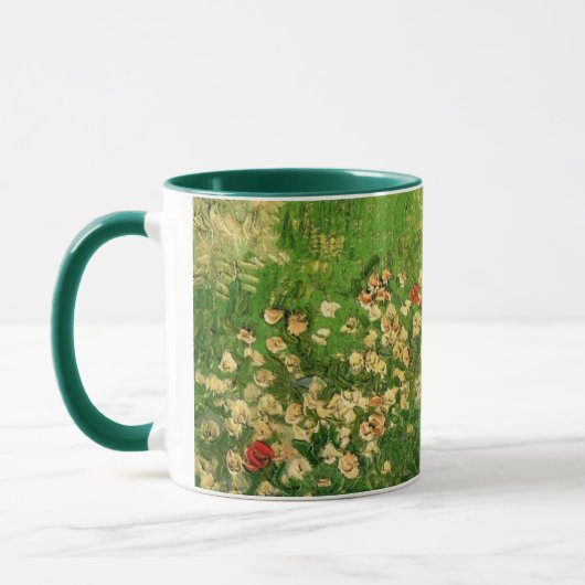 De tuin van Daubigny door Vincent van Gogh, Le Jar Mok (Links)