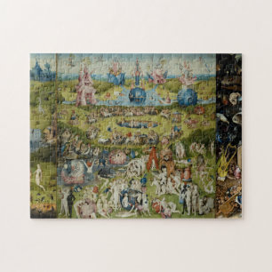 De tuin van de aardse delers Hieronymus Bosch Legpuzzel