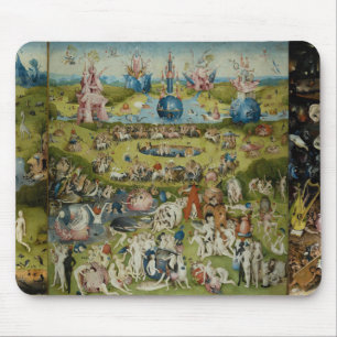 De tuin van de aardse delers Hieronymus Bosch Muismat