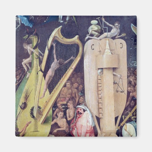 De tuin van de aardse gewichten magneet (Voorkant)