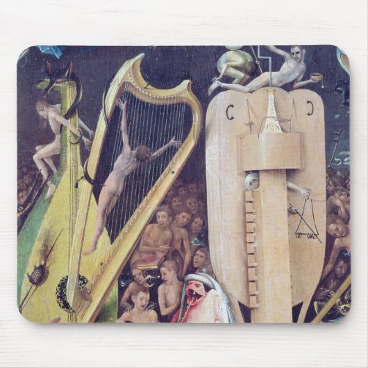 De tuin van de aardse gewichten muismat (Voorkant)