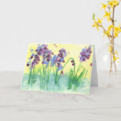 De Tuin van de Bloem van Abhi Kaart (Gele Bloem)