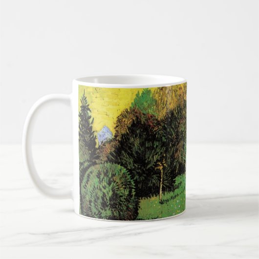 De tuin van de dichter door Vincent van Gogh Koffiemok (Links)