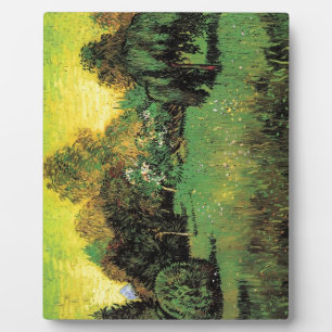 De tuin van de dichter van Vincent van Gogh. Fotoplaat