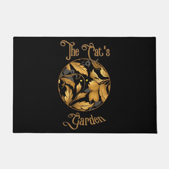 De tuin van de kat deurmat (Voorkant)