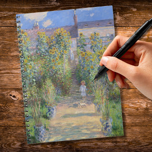 De tuin van de kunstenaar in Vétheuil, Monet Notitieboek