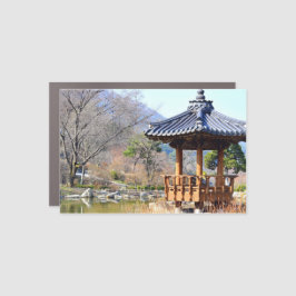 De tuin van de mornkalm automagneet