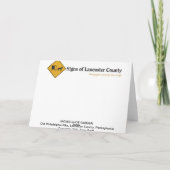 De Tuin van de Schoen van het mamma Kaart (Achterkant)