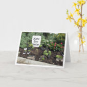 De Tuin van de Schoen van het mamma Kaart (Gele Bloem)