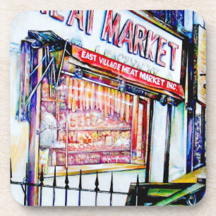 De tuin van de wijsheid van de East Village Bier Onderzetter