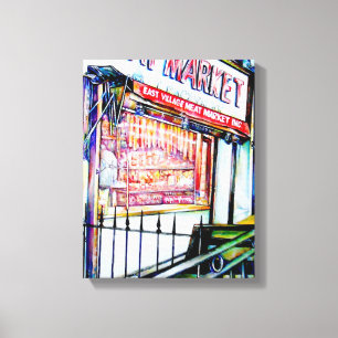De tuin van de wijsheid van de East Village Canvas Afdruk