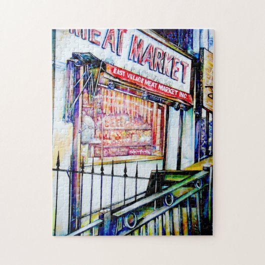 De tuin van de wijsheid van de East Village Legpuzzel (Verticaal)