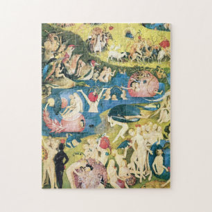 De tuin van het aardse hoogtepunt delights Hierony Legpuzzel