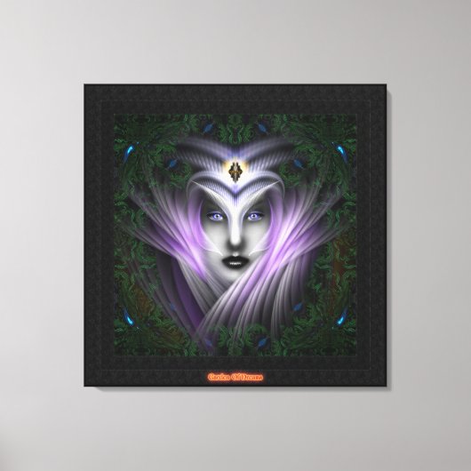 De tuin van het droomdoek canvas afdruk (Voorkant)