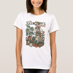 De Tuin van het Skelet Oude Botanische Tuinieren T-shirt
