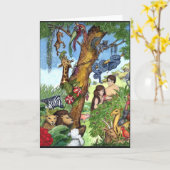 De tuin van het wenskaart Eden Kaart (Gele Bloem)