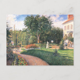 De tuin van Les Mathurins Camille Pissarro Briefkaart