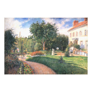 De tuin van Les Mathurins Camille Pissarro Foto Afdruk