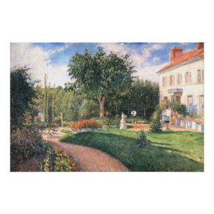 De tuin van Les Mathurins Camille Pissarro Perfect Poster