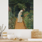 De tuin van mijn vrouw, Leighton Poster (Keuken)