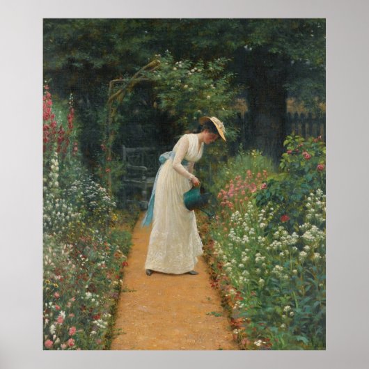 De tuin van mijn vrouw, Leighton Poster (Voorkant)