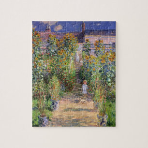 De Tuin van Monet in Vétheuil Legpuzzel