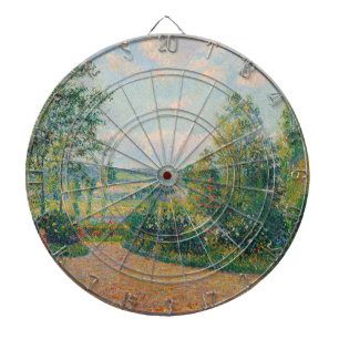 De tuin van Octave Mirbeau (door Camille Pissarro) Dartbord