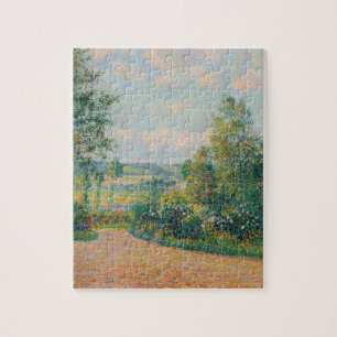 De tuin van Octave Mirbeau (door Camille Pissarro) Legpuzzel