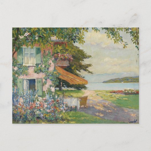 De tuin van Starnberg | Edward Cucuel Briefkaart (Voorkant)
