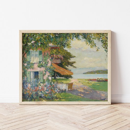 De tuin van Starnberg | Edward Cucuel Poster