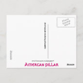 De tuin voor wilde rozen briefkaart (Achterkant)