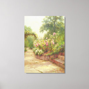 De tuinbouwstappen canvas afdruk