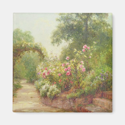 De tuinbouwstappen magneet (Voorkant)