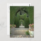 De tuinen van het Alhambra, Granada, Spanje Briefkaart (Voorkant / Achterkant)