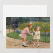 De tuinen van Luxemburg | Victor Gabriel Gilbert (Voorkant / Achterkant)