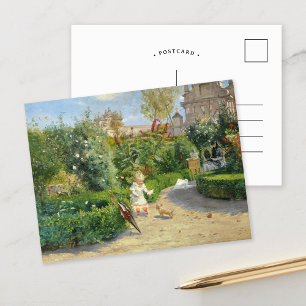 De tuinen van Murillo, Sevilla Hugo Birger Briefkaart