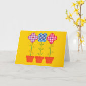 De tuinKaart van het terracotta Kaart (Gele Bloem)