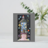 De tuinman briefkaart (Staand voorkant)