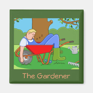 De tuinman magneet