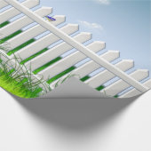 De tuinmuur cadeaupapier (Hoek)